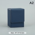 Miniatyrbild 1 av 8: Trading Card Deck Box Hållbar Card Storage Container Game Card A2 onesize