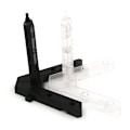 Miniatyrbillede 6 af 8: Figur Base Egnet stativ Model Display Stand Til 1/144 dam Mo Transparent one size