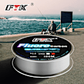 Miniatyrbillede 6 af 8: 100M fluorcarbon belægning fiskeline 4.136LB-34.32LB Carbon F 7.0# one size
