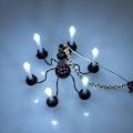 Miniatyrbillede 5 af 8: Børnerealistiske dukkehusmøbler Lysekrone Sandbordslegetøj L 1# 1#