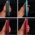 Pikkukuva 3 / 5: Naiset Miesten passipidike Keinonahkainen matkapassin cover Ca LightBLue one size