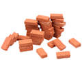 Miniatyrbillede 2 af 8: 50 STK 1/16 miniature simulering mursten DIY sand bord ama landsc A ONESIZE
