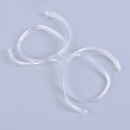 Pikkukuva 1 / 5: Laskettelulasit Myopia Frame Insert Optical Adapter Flexible Prescr Transparent onesize