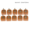 Miniatyrbillede 1 af 5: 10 stk. Højhælede sko reparationsspidser Taps Pins Dyvellifte Replacem Apricot 10mm*10mm