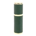 5ML læder parfumeflaske Bærbar sprøjte Genopfyldelig Tom Pe Green 5ml empty