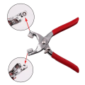 Pikkukuva 3 / 5: Sarjat Snap Fasteners Kit Tool Metal Snap Buttons Renkaat Fastilla Silver B