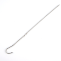 Miniatyrbilde 7 av 8: 10 stk spyd til grill gjenbrukbar grill i rustfritt stål Silver 10Pcs