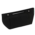 Miniatyrbillede 1 af 5: Kvinders håndtaske Organizer Taske Pung Indsæt Taske Filt Multi Pocke Black one size