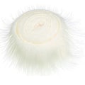 Miniatyrbild 1 av 5: 9x150 cm Faux Band Tejper Gör-det-själv-kläder Sy Fluffy Trimming S White 9cm*150cm