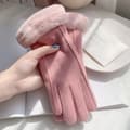 Modehandskar Höst Vinter e Furry Warm Mitts Full Fing Fleec A3 onesize
