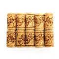 Miniatyrbillede 2 af 5: 10Pc vinpropper Stopper Genanvendelig Funktionel bærbar forsegling Wi Brown 10pcs