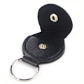 Miniatyrbild 2 av 5: 1 st Guitar Picks Hållare Case Svart konstläder nyckelring Plec Multicolor one size