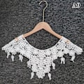 Miniatyrbillede 1 af 8: Kvinder strik udhulet sjal wrap bryllup brude aftenkjole L A9 One Size