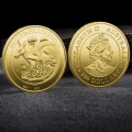 Miniatyrbillede 1 af 6: Forgyldt australsk kænguru 1OZ Elizabeth II Australien Souv A One Size