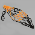 Miniatyrbillede 5 af 5: Fodbold Træning Bold Sparkende Net Nylon Strenge Udstyr Fodbold Orange Black One Size