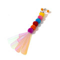Miniatyrbillede 4 af 5: Cat Teaser Wand Refill Funny Butterfly Kitten Teaser Stick Repl Multicolor A4