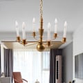 Miniatyrbillede 3 af 8: Børnerealistiske dukkehusmøbler Lysekrone Sandbordslegetøj L 1# 1#