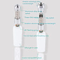 Miniatyrbillede 8 af 8: Creative Spinning Pen Roterende LED-legetøj Antistress Anti-slip Ha A one size