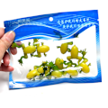 Miniatyrbilde 7 av 8: 10 Stk/sett Minnow Soft Ray Frog Agn Simulering Kunstfisk A one size