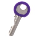 Miniatyrbillede 4 af 5: 96X lyse farver hul silikone nøgledæksler Topper nøglering Multicolor 96pcs