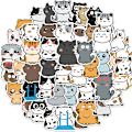 Pikkukuva 2 / 8: 50 kpl Mixed e Cat Animal Graffiti Tarra auton kitara Matkalaukku L Multicolor one size