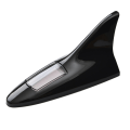 Miniatyrbild 1 av 8: Universal LED Light Car Shark Fin Antenn med solenergi Aut Black Onesize