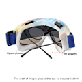Miniatyrbillede 6 af 8: briller/snebrille/solbriller 1 par Gray one size