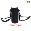 Pikkukuva 1 / 5: Cover -1500ml vesipullon kantoeristetty suojapussin pidike st Black 750ml