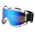 Miniatyrbillede 1 af 8: briller/snebrille/solbriller 1 par White one size