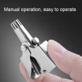 Miniatyrbilde 7 av 8: Nesetrimmer for menn Rustfritt stål Manuell vaskbar nesetrimmer one size