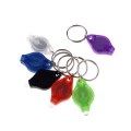 Miniatyrbilde 4 av 5: Mini super mikro sterkt lys LED camping lommelykt nøkkelring ke Purple Onesize
