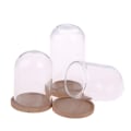 Miniatyrbillede 5 af 5: 1:12 Dukkehus Miniature Decor Flower Display Glas Display Bel 40*80mm