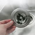Miniatyrbilde 4 av 5: Rustfritt stål Kjøkken Vannvask Filter Vask Mesh Sil Fl Silver 11cm
