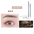 Pikkukuva 1 / 8: Double Head Eyebrow Pencil Pitkäkestoinen vedenpitävä sävyn parannus Light brown oneszie