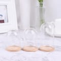 Miniatyrbillede 2 af 5: 1:12 Dukkehus Miniature Decor Flower Display Glas Display Bel 40*80mm