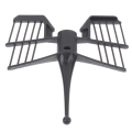 Miniatyrbilde 2 av 5: Sommerfugl-rørestang-skrapestang for Thermomix TM31 TM5 TM6 J Black One Size