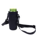 Pikkukuva 5 / 5: Cover -1500ml vesipullon kantoeristetty suojapussin pidike st Black 1000ml