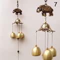 Miniatyrbillede 1 af 8: Antik Wind Chime Kobber Yard Have Udendørs Living Dekoration 7 one size