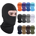 Miniatyrbilde 2 av 8: Sommer Pustende Sykkelhette Anti-UV Balaclava Menn Full Face M Army green