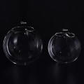 Miniatyrbillede 4 af 7: Hanging Ball Glass Flower er Vase Terrarium Container Landscape Transparent S