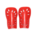 Miniatyrbillede 1 af 5: 1 par fodfodbold skinnebensbeskytter hynde tallerken blød fodbold skinnebensbeskytter pa Red S