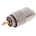 Pikkukuva 1 / 5: 1 kpl UHF PL259 urosliitin suora juotosliitin sovitin varten Color One Size