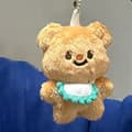 Cartoon e ed Butter Bear Plush Doll Pendant 10cm Cotton Soft Pe onesize