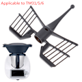 Miniatyrbillede 1 af 5: Sommerfugl-omrørerstangskraberstang til Thermomix TM31 TM5 TM6 J Black One Size