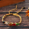 Miniatyrbillede 5 af 8: Justerbar indviet Feng Shui Fem elementer af natur armbånd One Size