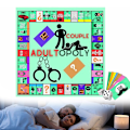 Miniatyrbillede 3 af 8: Adultopoly Brætspil Par Adultopoly Date Night Spil Sjov Ind A