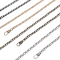 Miniatyrbilde 2 av 5: DIY lang 120 cm metall erstatningshåndtak kjede Crossbody Shoulde Bronze 120*4MM
