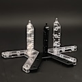 Miniatyrbillede 2 af 8: Figur Base Egnet stativ Model Display Stand Til 1/144 dam Mo Transparent one size