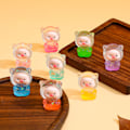 Miniatyrbillede 2 af 8: 2 stk. Cartoon 3D Lysende Transparent Farve Indsæt Lomme Gris DI One Size