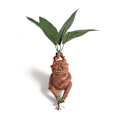 Pikkukuva 2 / 6: Mandrake Grass Resin Patsas Maisema Ornamentti Art Figurine Cra Brown 1pc